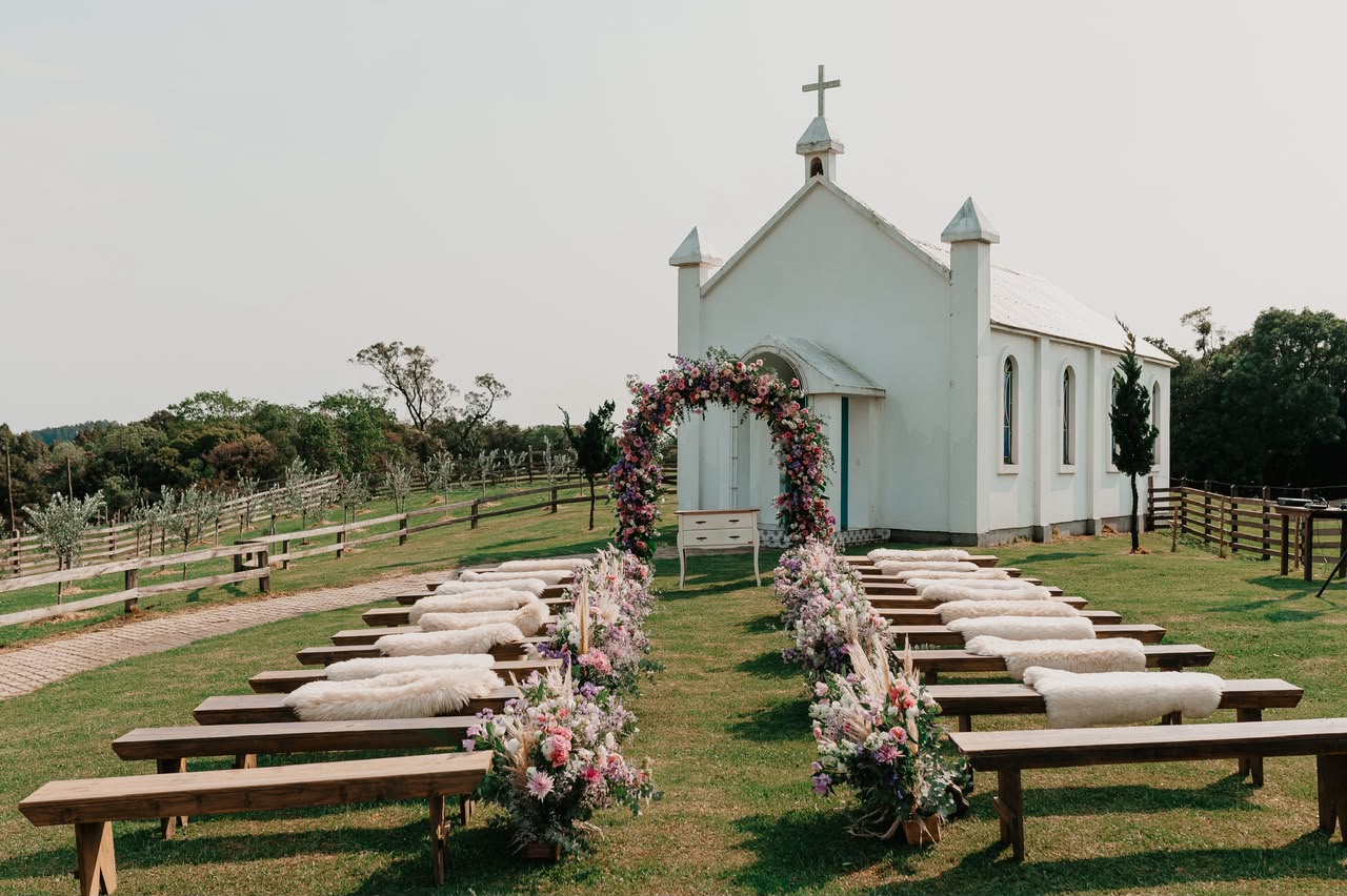 Decoração personalizada para casamento na Serra Gaúcha